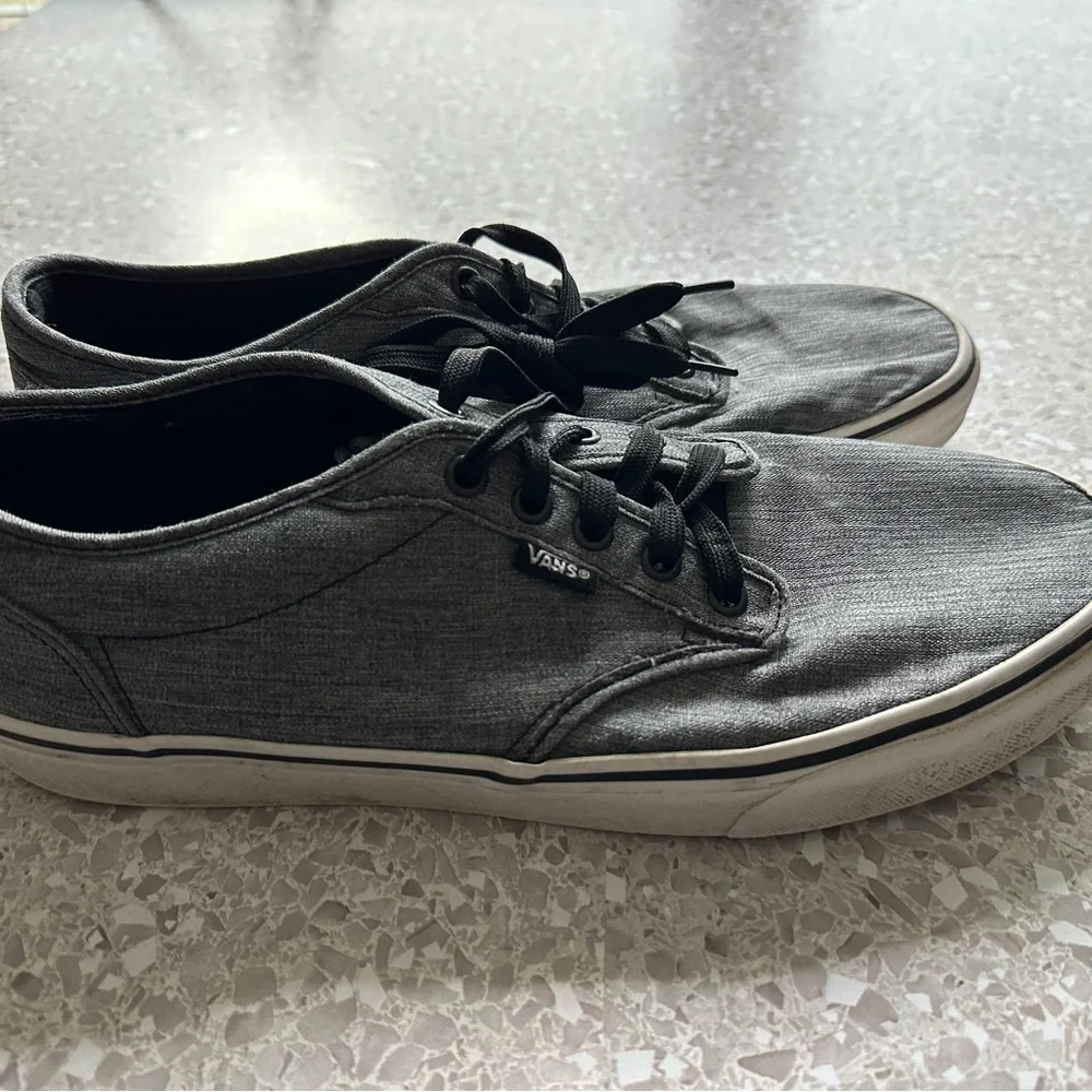 VANS Mens Shoes Size 11.5 Canvas‎ Skater Gray